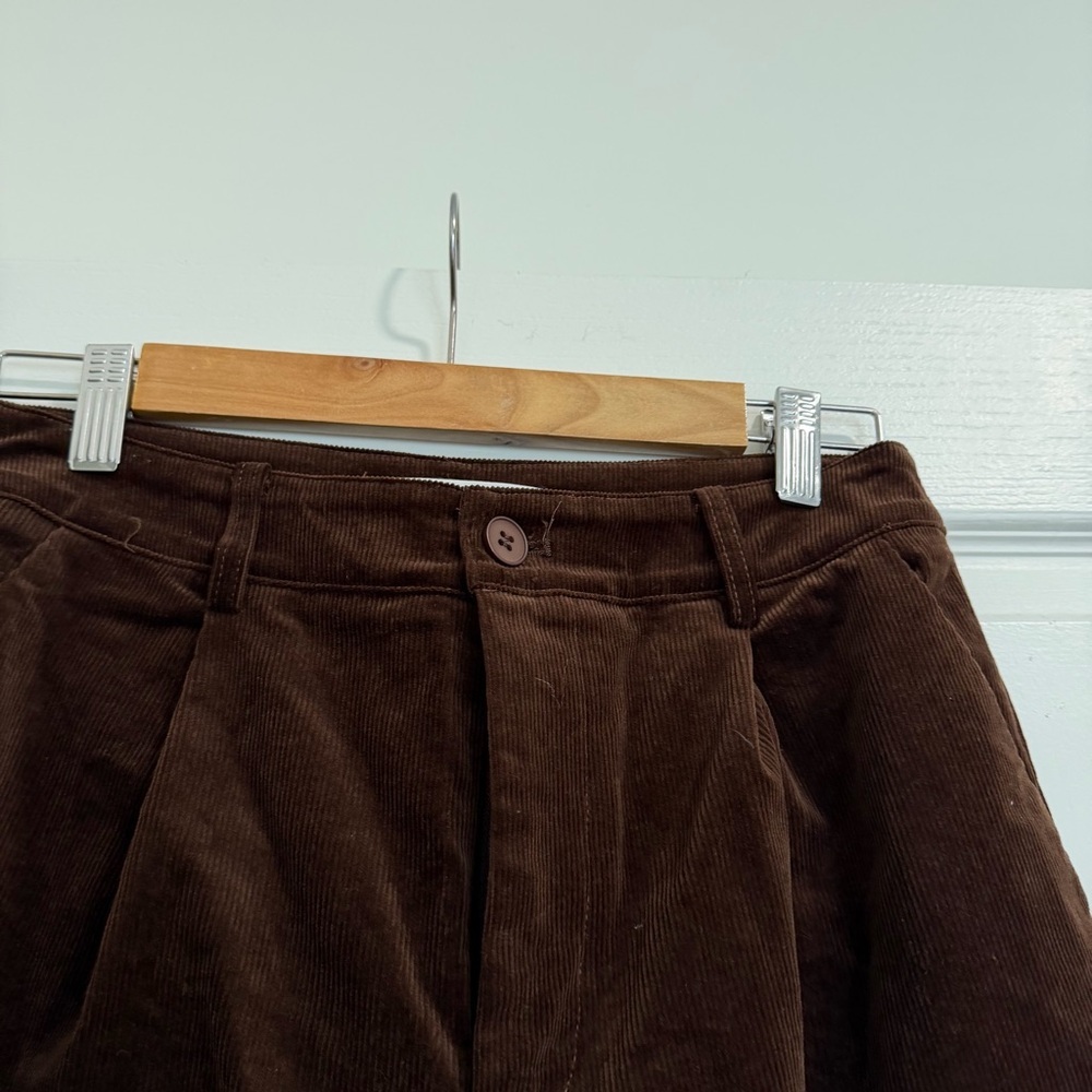 NWT Mid-Waist Corduroy Wide-Leg Pants - Picture 4 of 8